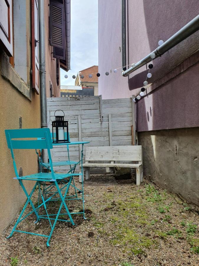 Appartement Industriel Avec Petite Terrasse Belfort Exterior photo